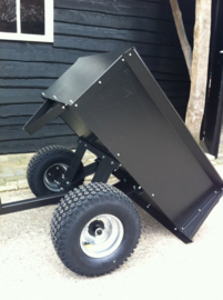 Aanhangwagen voor Zitmaaier en Quad 680 kg laadvermogen Heavy Duty