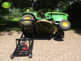 Hydraulische lift voor Zitmaaier tot 300 kg