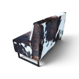 Antonis eetbank  b160cm x h100cm , tricolor koeienhuid