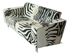 Zebraprint koeienhuid