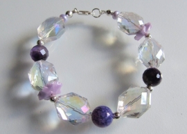 Armband "Purple Crystal"