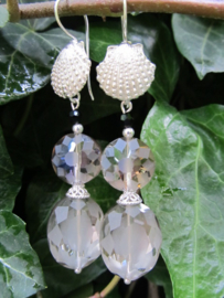 Oorbellen "Seashell Crystal"