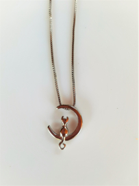 Ketting "Cat in the Moon"