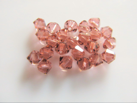 Swarovski Xilion 5328 Kraal Blush Rose