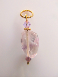 Hanger "Golden Ametrine"