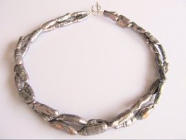 Choker "Grey Biwa"