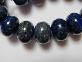 Lapis Lazuli rondel kraal 12.5-13x18 mm