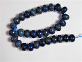 Lapis Lazuli rondel kraal 12.5-13x18 mm