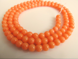 Koraal oranje rond 4 mm