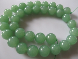 Jade mintgroen ronde kraal 12 mm