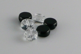 Button glaskraal 7mm
