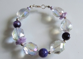 Armband "Purple Crystal"