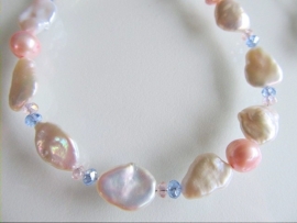 Ketting "Pearl Pastel"