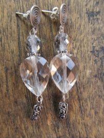 Oorbellen "Crystal Teardrop"