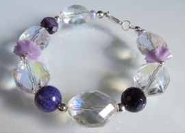 Armband "Purple Crystal"