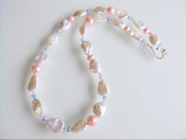 Ketting "Pearl Pastel"