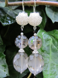 Oorbellen "Seashell Crystal"