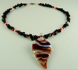 Ketting "Glass Murano"