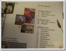 Tijdschrift  Inhaken op de  Zomer nr.1 2013