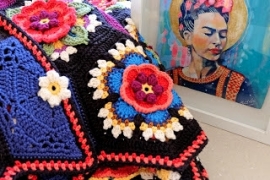 Frida's Flowers Blanket