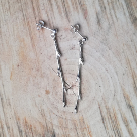 Silver pendant alder - Zilveren hanger els (Ha 16)