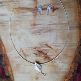 Silver earrings pilania - Zilveren oorbellen pilania (N4)