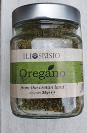 Oregano van Kreta in glazen pot