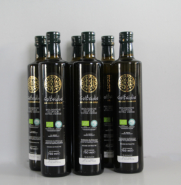 6 x 750 ml Saltsidis Bio Cretan Gold Olijfolie extra vierge