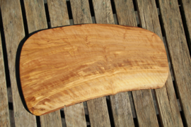 olijfhouten borrel/tapas plank 36 cm x 20 cm Nr 22