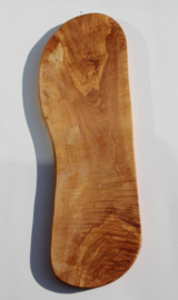 Uitverkocht olijfhouten borrel/tapas plank 53x17cm Nr15