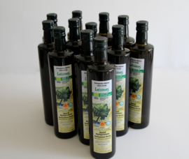 6 Flessen 750 ml biologische Latzimas olijfolie extra vierge