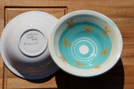 VERKOCHT    Handgemaakte schaal NR 14