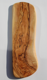 Uitverkocht olijfhouten borrel/tapas plank 52x16cm Nr12