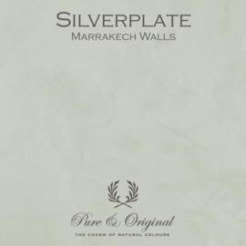 Marrakech Walls - Silverplate