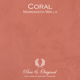 Marrakech Walls - Coral