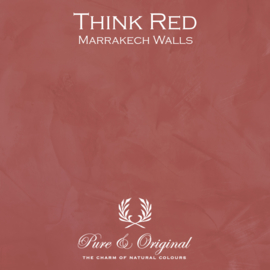 Marrakech Walls - Think Red