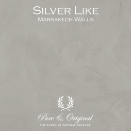 Marrakech Walls - Silver Like