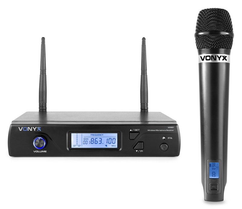 Vonyx WM61 draadloos microfoon systeem  € 89,00