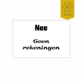 Deurbelsticker instructies postbode