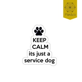 Hulphonden sticker: Keep calm