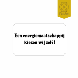 Deurbelsticker geen verkopers