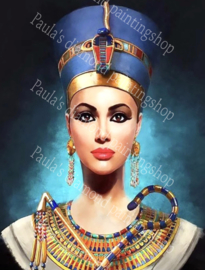 Egyptische koningin Nefertiti (40x50cm full painting)