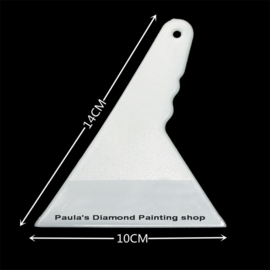 Plastic recht legger corrector voor diamond painting