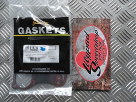 JAMES, ROCKER COVER 1-PIECE LEFT & RIGHT GASKET SET. RCM