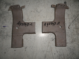 1930-1931 Model A Ford Door Wood Header Support - Rear Main Bow T Corner Bracket - Coupe - Steel - Right AND left