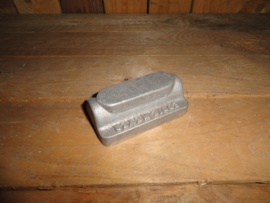 reproduction fuel block  , cast aluminium .  " EDDY MEYER HOLLYWOOD "