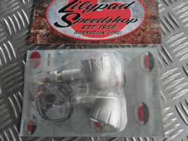 ARIZONA, HALOGEN TURN SIGNALS. SILVER . 30MM STEM