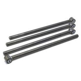 4 - 4 Bar Tubes, 7 Degree - Plain Steel