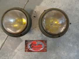 original headlight ,  buckets and rings  set .