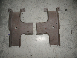 1930-1931 Model A Ford Door Wood Header Support - Rear Main Bow T Corner Bracket - Coupe - Steel - Right AND left